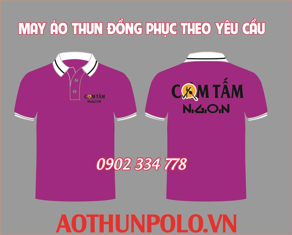 áo thun quán cơm tấm đẹp